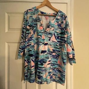 EUC Lilly Pulitzer tunic womens size large